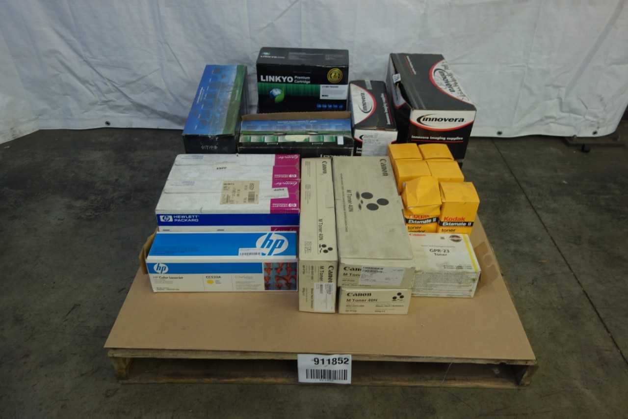 LOT OF ASSORTED PRINT CARTRIDGES - INDUSTRIAL PARTS