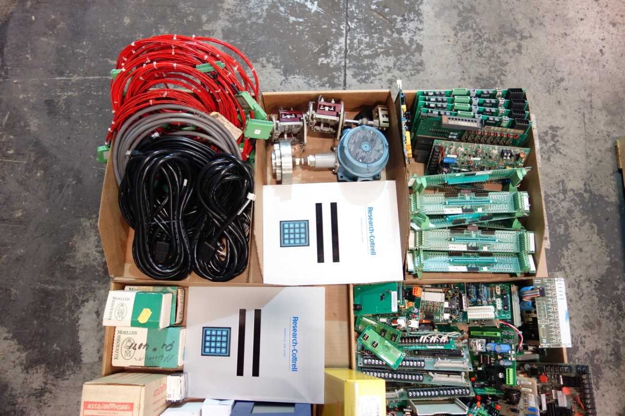 4 PALLETS OF ASSORTED AUTOMATION - INDUSTRIAL PARTS