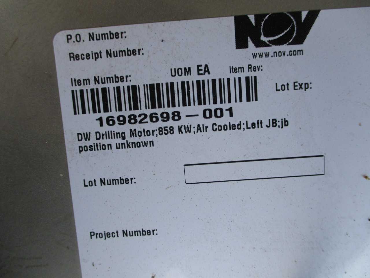 General Electric 5GEB22A5 AC Electric Motor - Left Hand JB ( UNUSED) QTY 1 - ELECTRIC MOTORS