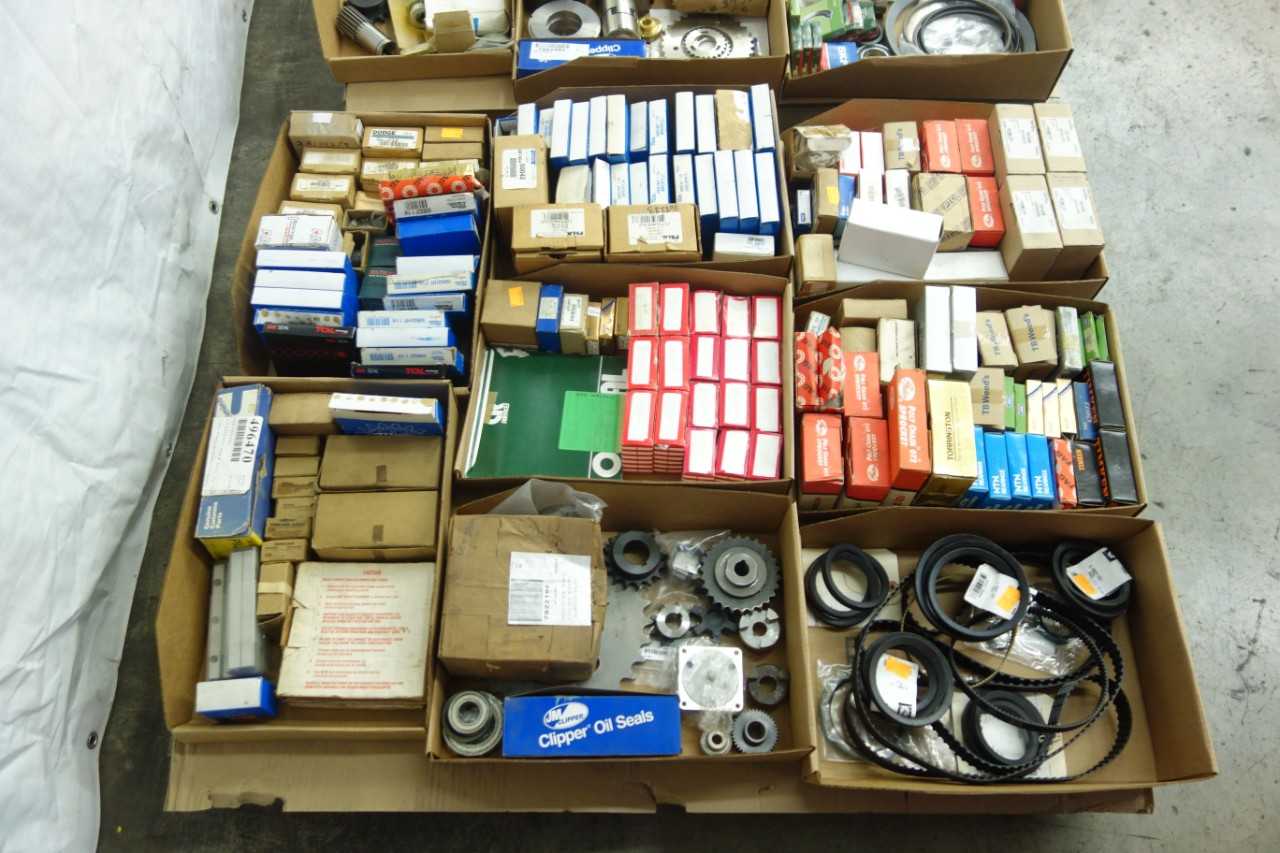 2 PALLETS OF POWER TRANSMISSION REPLACEMENT PARTS - POWER TRANSMISSION