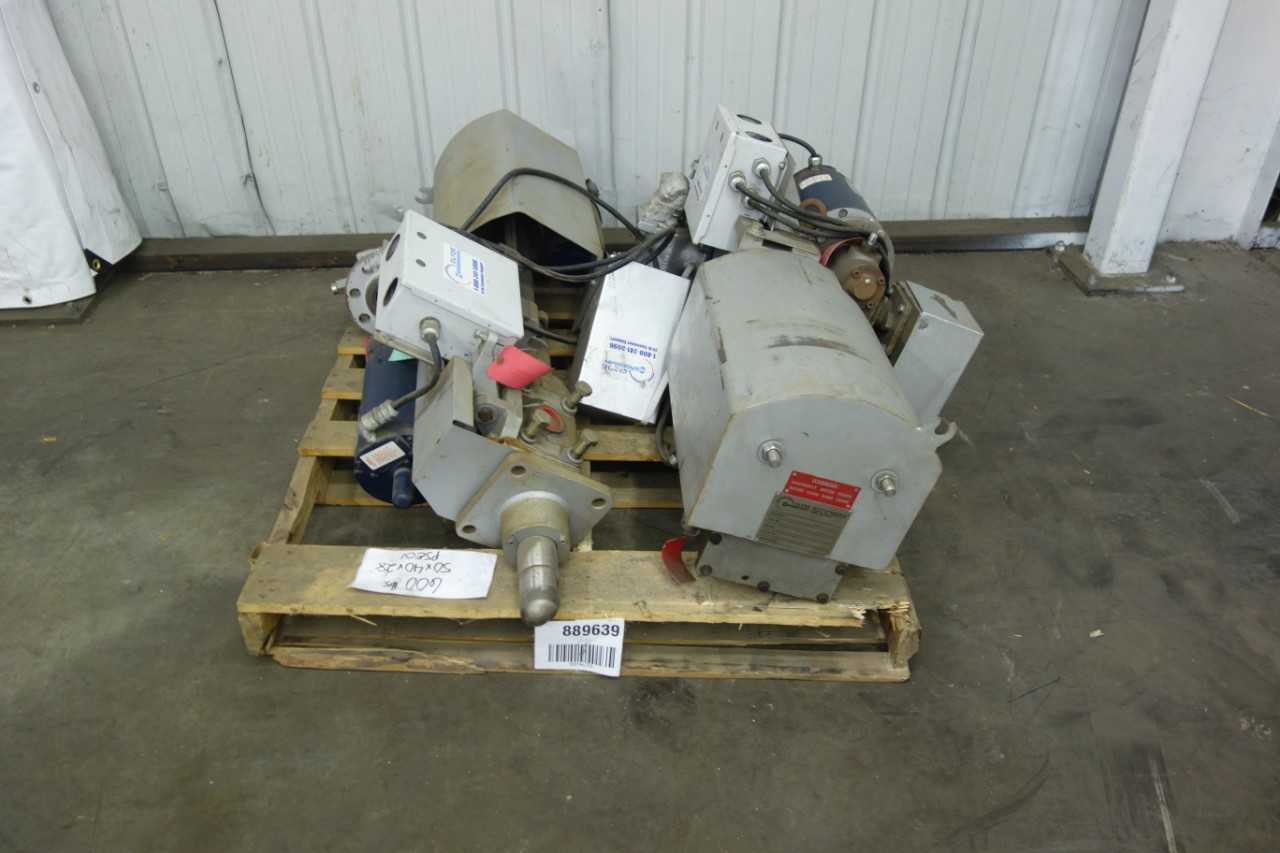 LOT OF 2 CLYDE BERGEMANN RW5E WALL DESLAGGER SOOT BLOWERS - BLOWER FAN