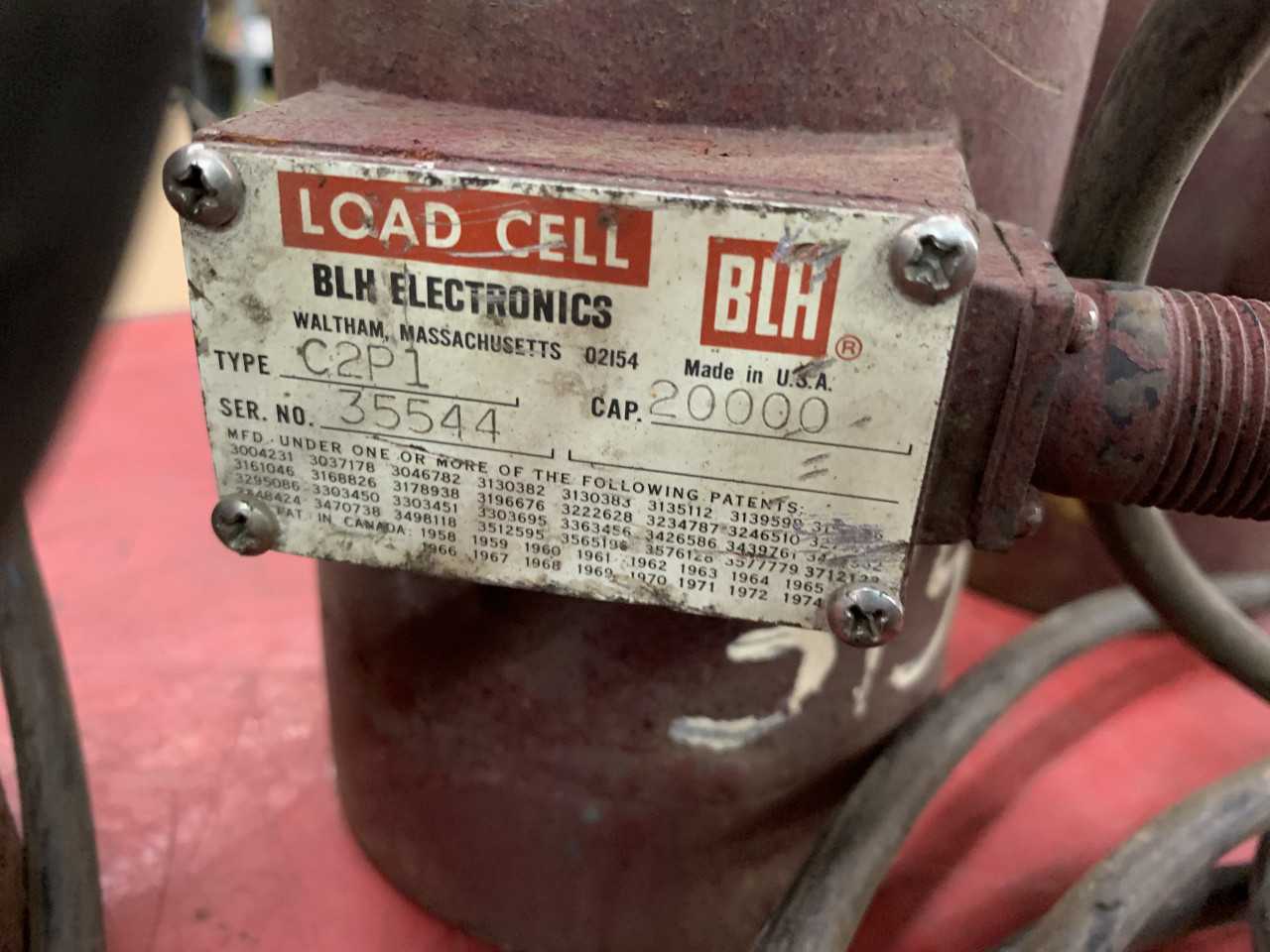 LOT OF 3 BLH ELECTRONICS LOAD CELLS C2P1 - ELECTRICAL COMPONENTS