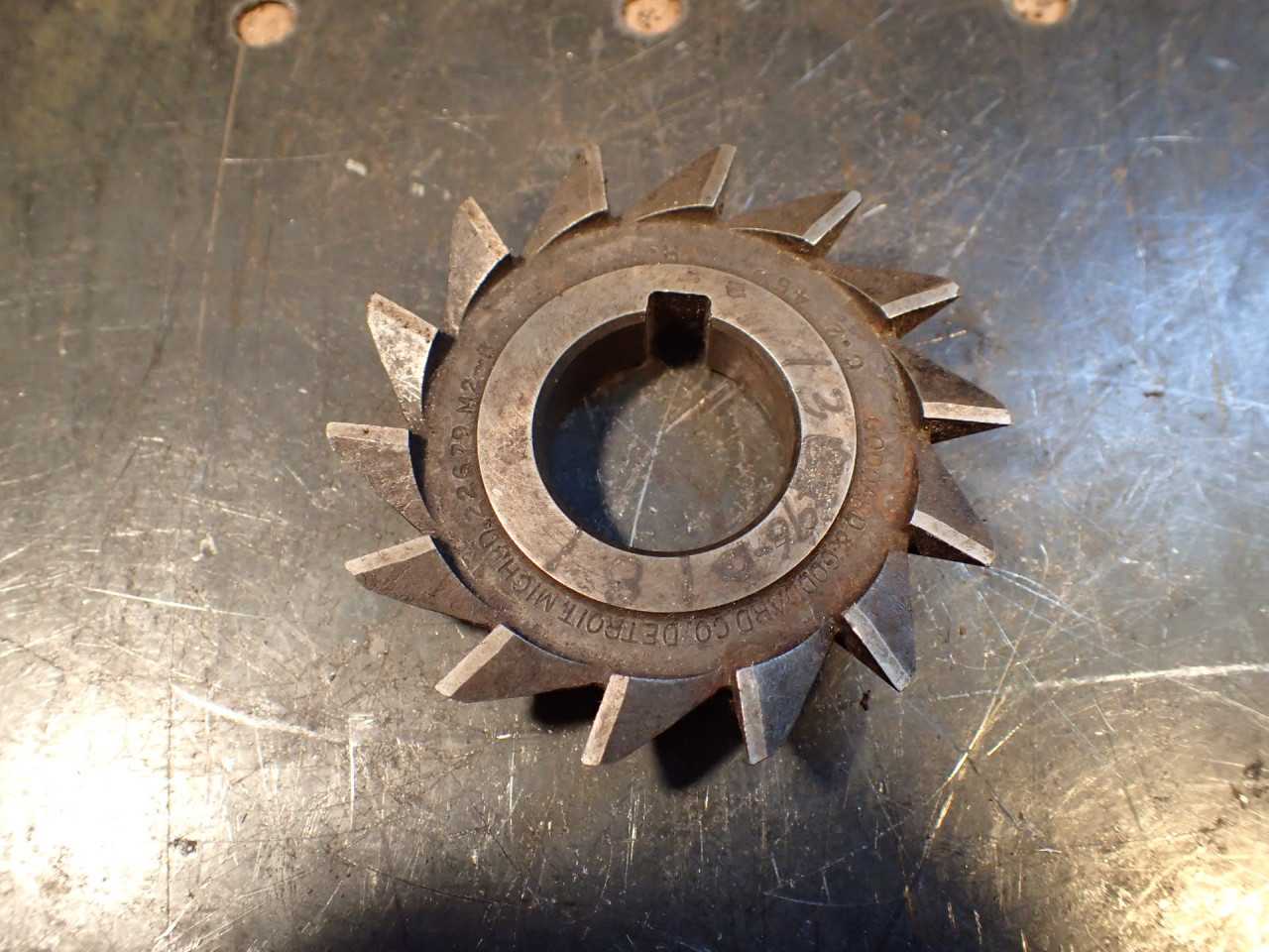 Goddard & Goddard 45-Deg Single Angle Side Mill Milling Cutter 1" Arbor Hole USA - MILLING TOOLS