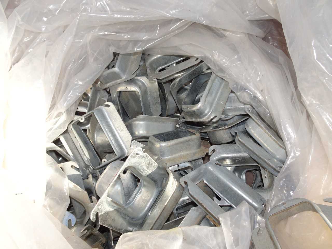 Electrical 4x4 receptacle box covers Approx Qty - 150 - ELECTRICAL COMPONENTS
