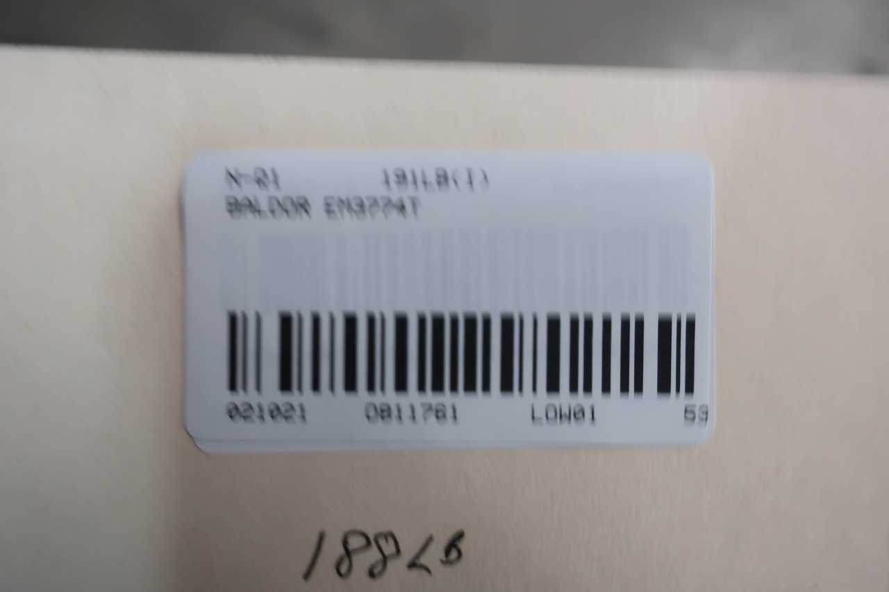 BALDOR EM3774T 215T 3PH 10HP 1760RPM 230/460V-AC AC MOTOR - ELECTRIC MOTORS