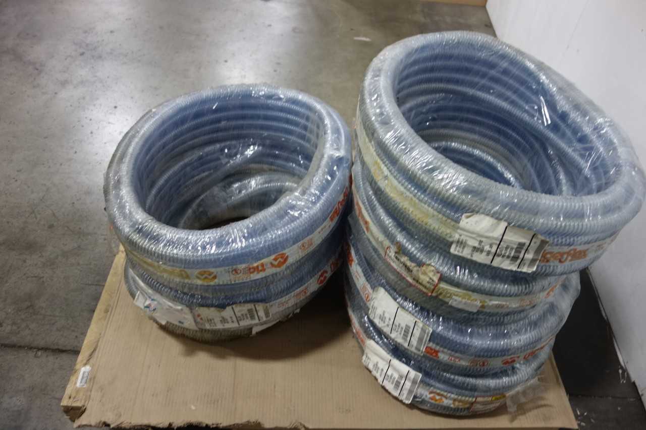 LOT 0F 7 UGERFLEX PNEUMATIC HOSES - PNEUMATIC POWER TOOL