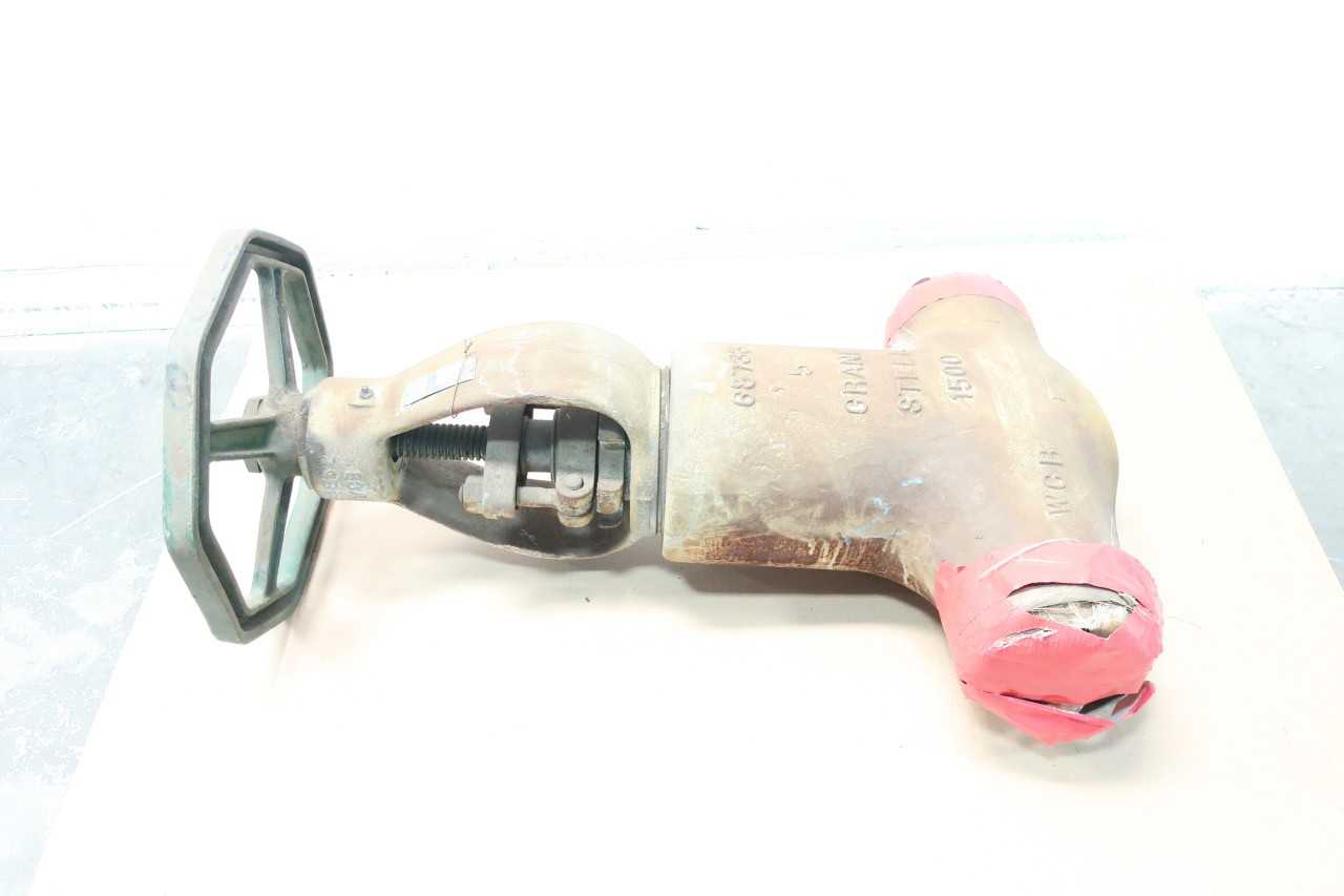 CRANE 787-U1 MANUAL 1500 STEEL BUTT WELD 5IN WEDGE GATE VALVE - VALVES