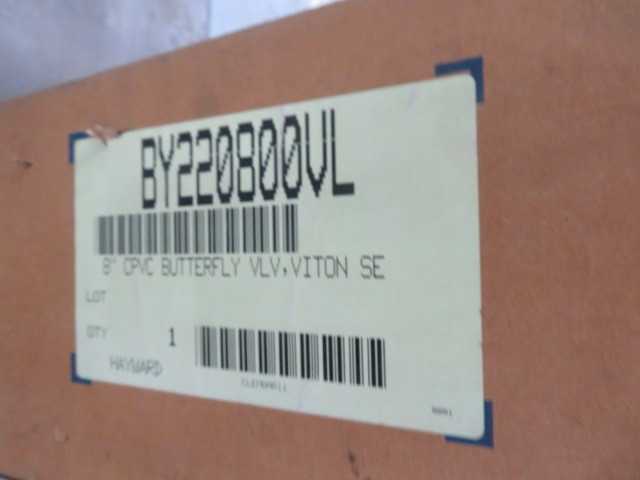 Hayward Flow Control, 8" CMPC Butterfly Valve, New - MISCELLANEOUS