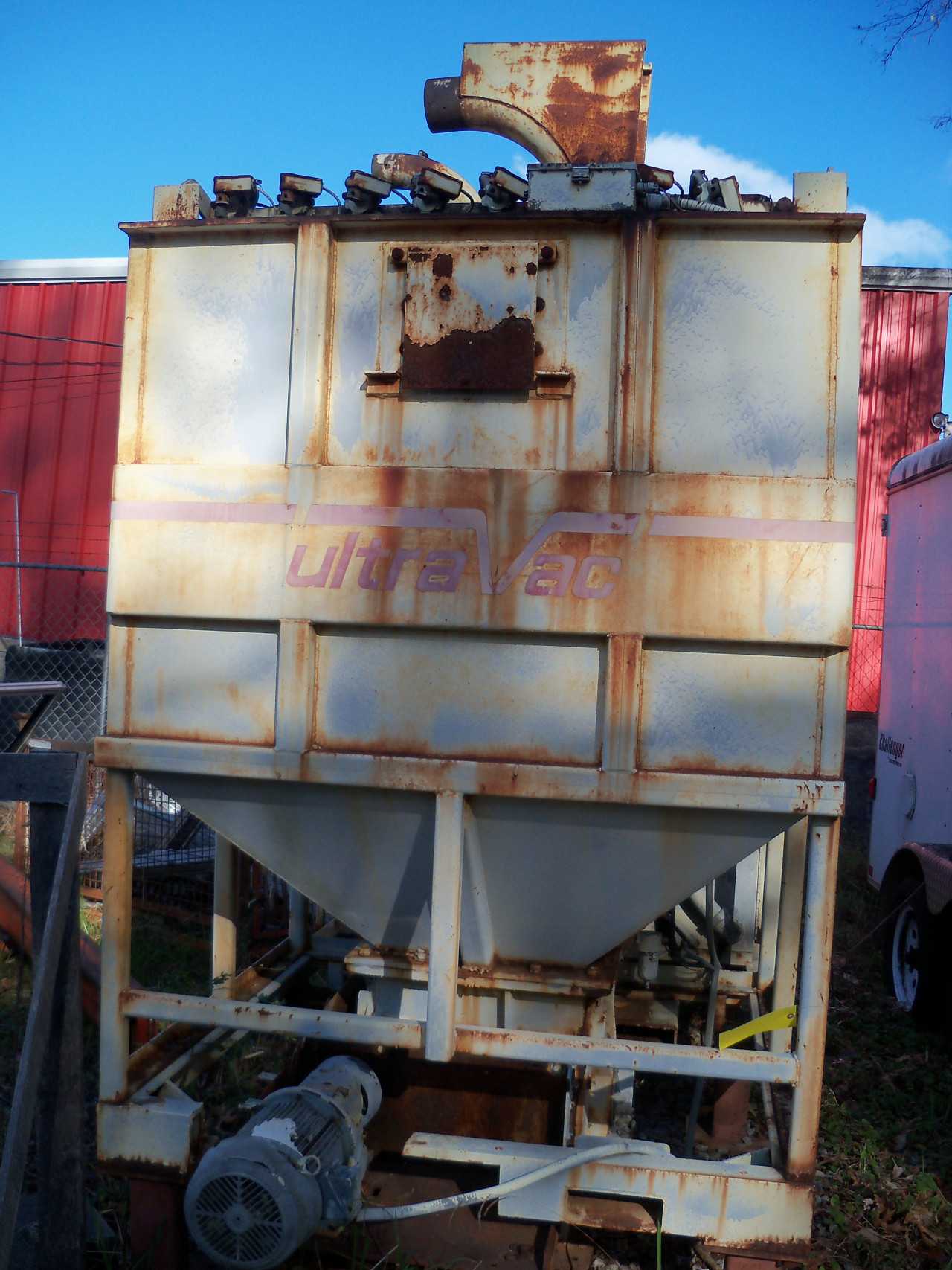 Chip Vacuum Dust Collector Ultra-Vac Industrial Vaccuum 50 HP Blower - DUST COLLECTOR