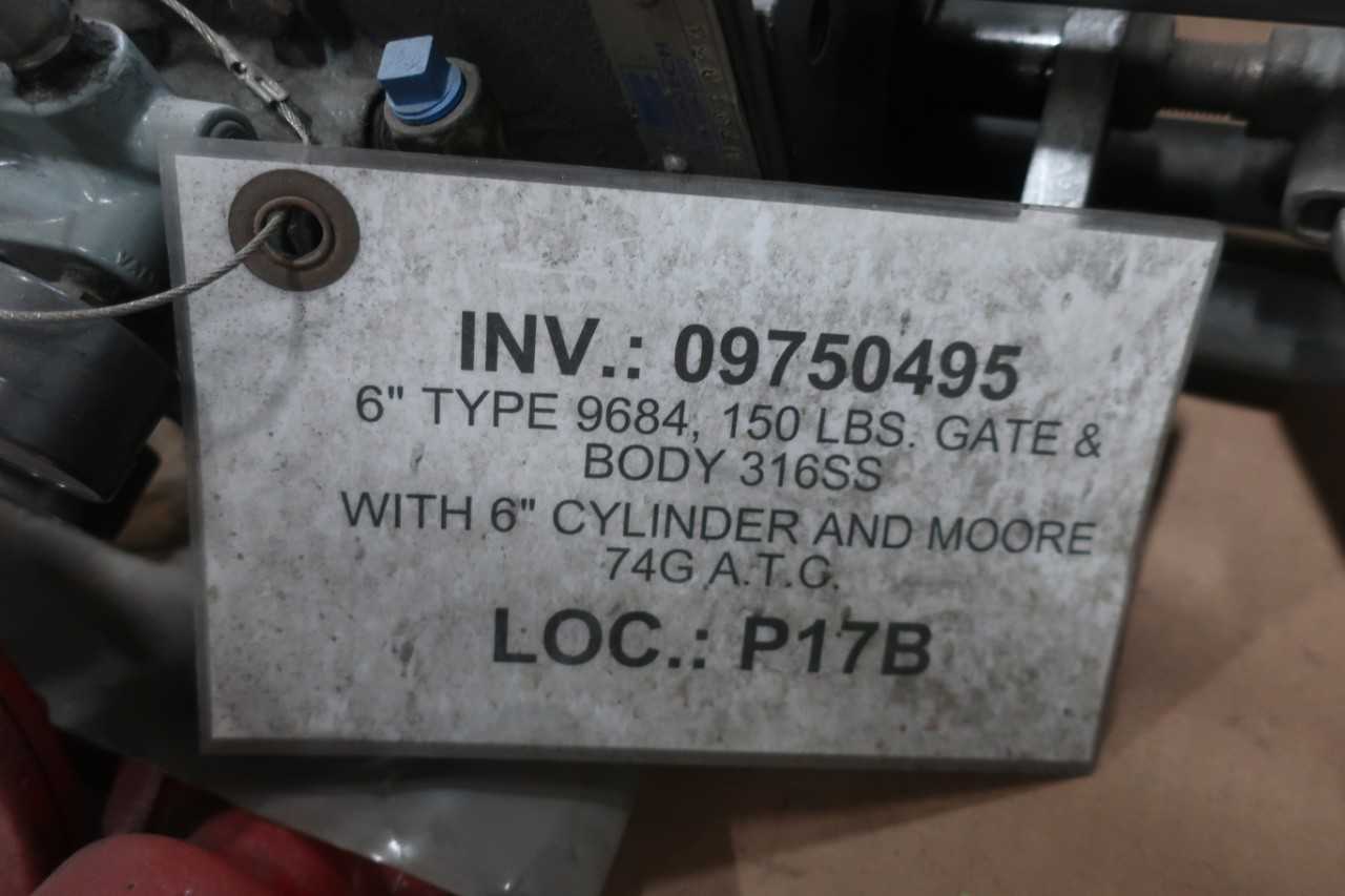 6 PALLETS OF ASSORTED VALVES, VALVE PARTS, AND PNEUMATIC ACTUATORS - VALVES
