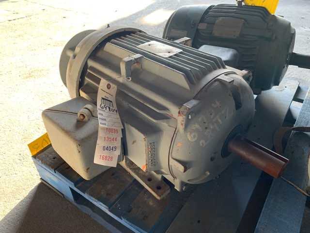 25 HP 1800 RPM 284TZ Frame General Electric Motor - ELECTRIC MOTORS