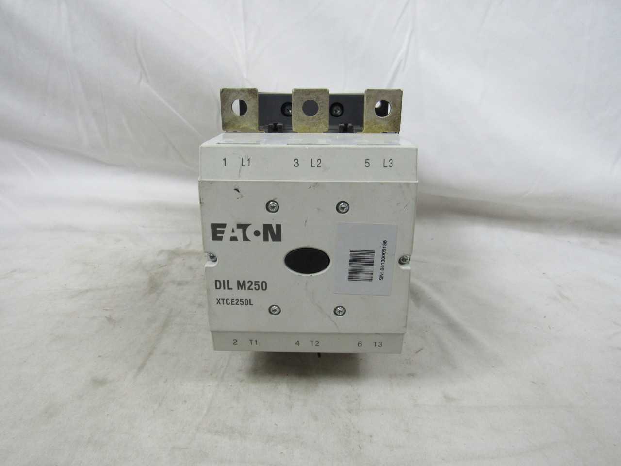 Quantity of 1x XTCE250L22TD Contactors - CONTACTORS