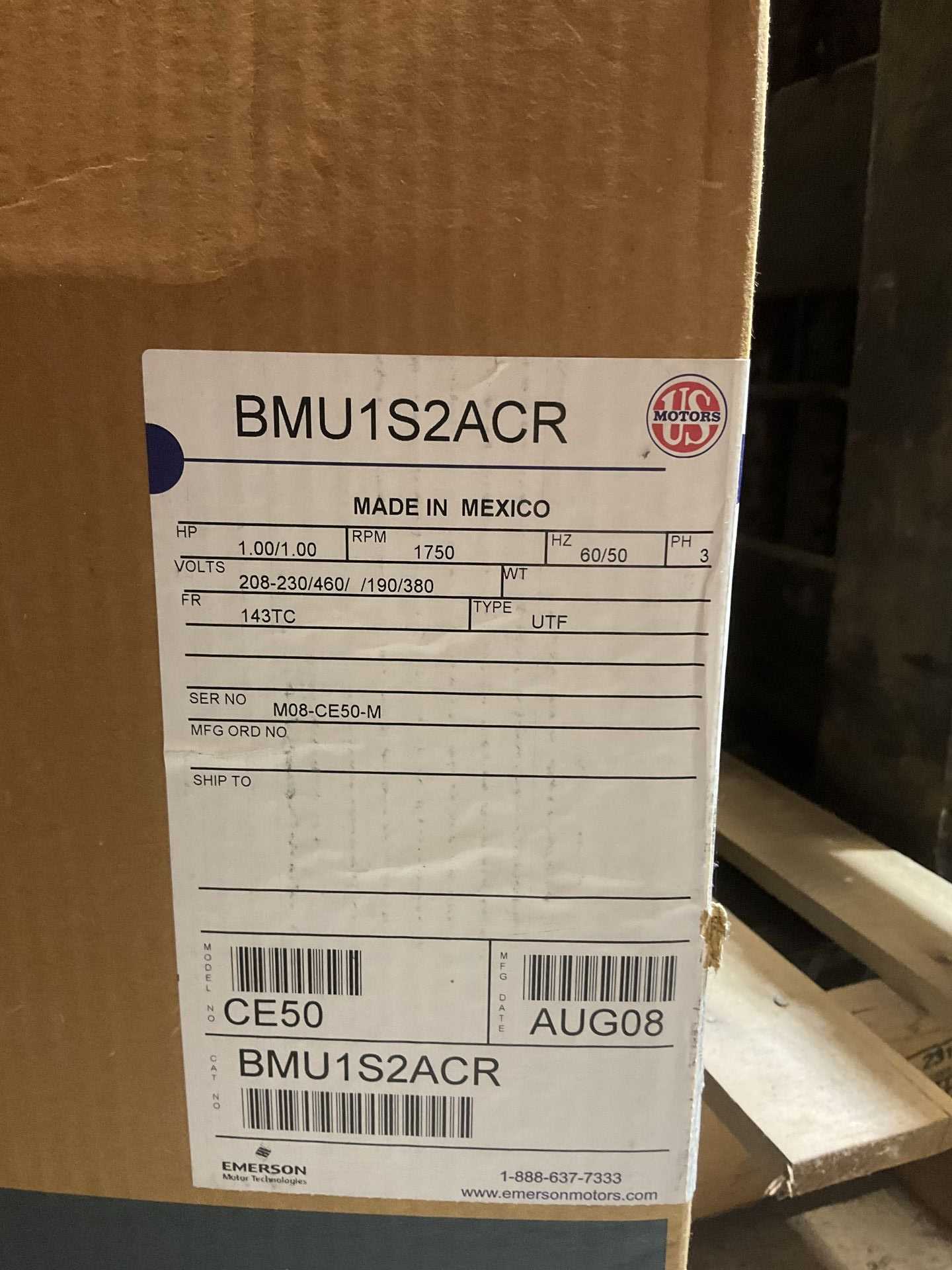 BALDOR RELIANCE VBL3510T AC MOTOR - AC MOTOR