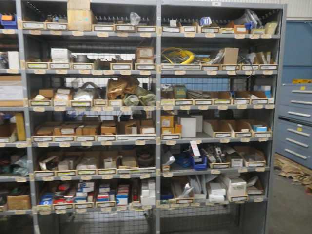 Mostly new items in lot, SKF, Keyence, need to see, contents, no cabinets - MISCELLANEOUS