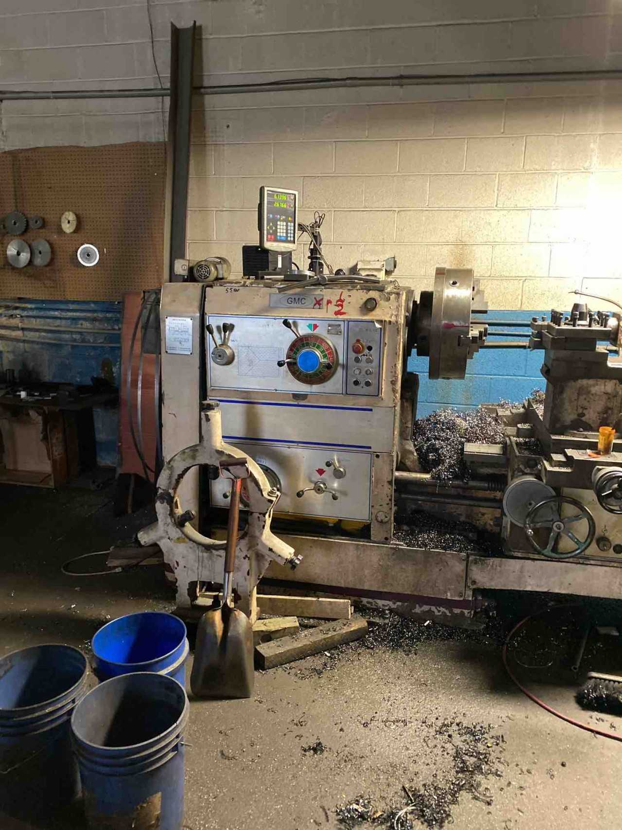 GMC Engine lathe 40 x 120” - LATHES