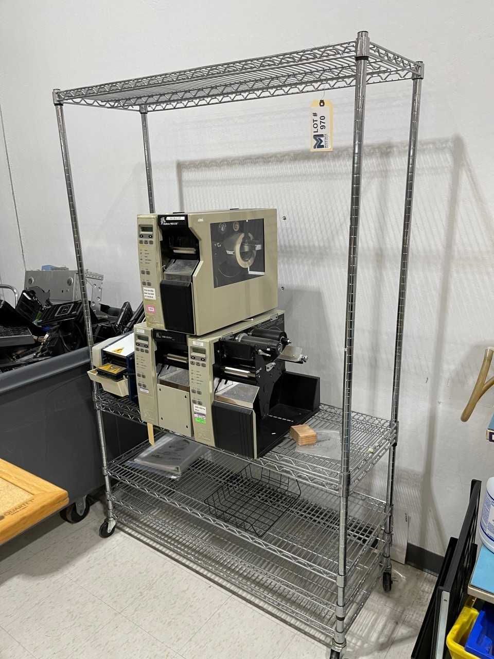 Rolling Bakers Rack No Contents - MISCELLANEOUS