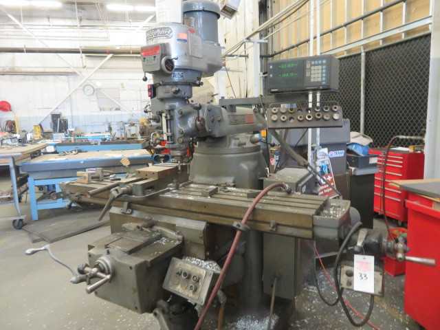 Bridgeport Series II Special, 56" Wide Table - MISCELLANEOUS