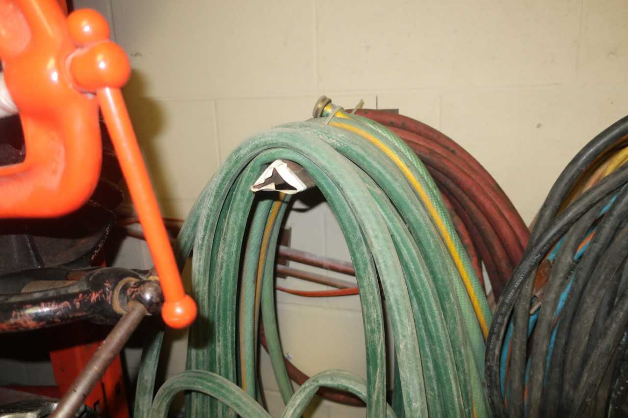 LOT OF 2 ASSORTED WATER GARDEN HOSES - ELECTRIC POWER TOOLS