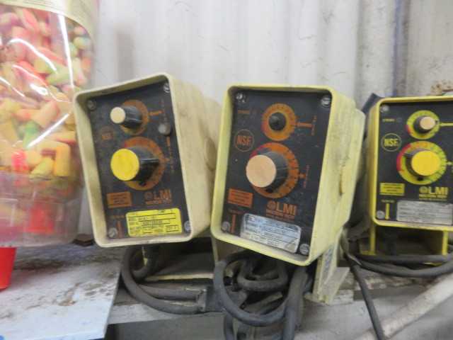 LMI Milton Roy and Walchem Metering Pumps (lot) - MISCELLANEOUS