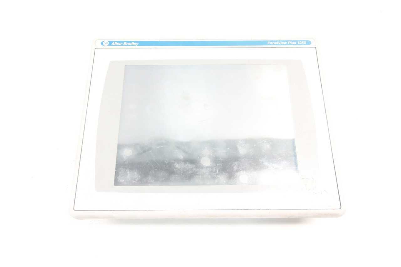 ALLEN BRADLEY 2711P-RDT12C PANELVIEW PLUS 1250 SER C OPERATOR INTERFACE PANEL - AUTOMATION & CONTROLS