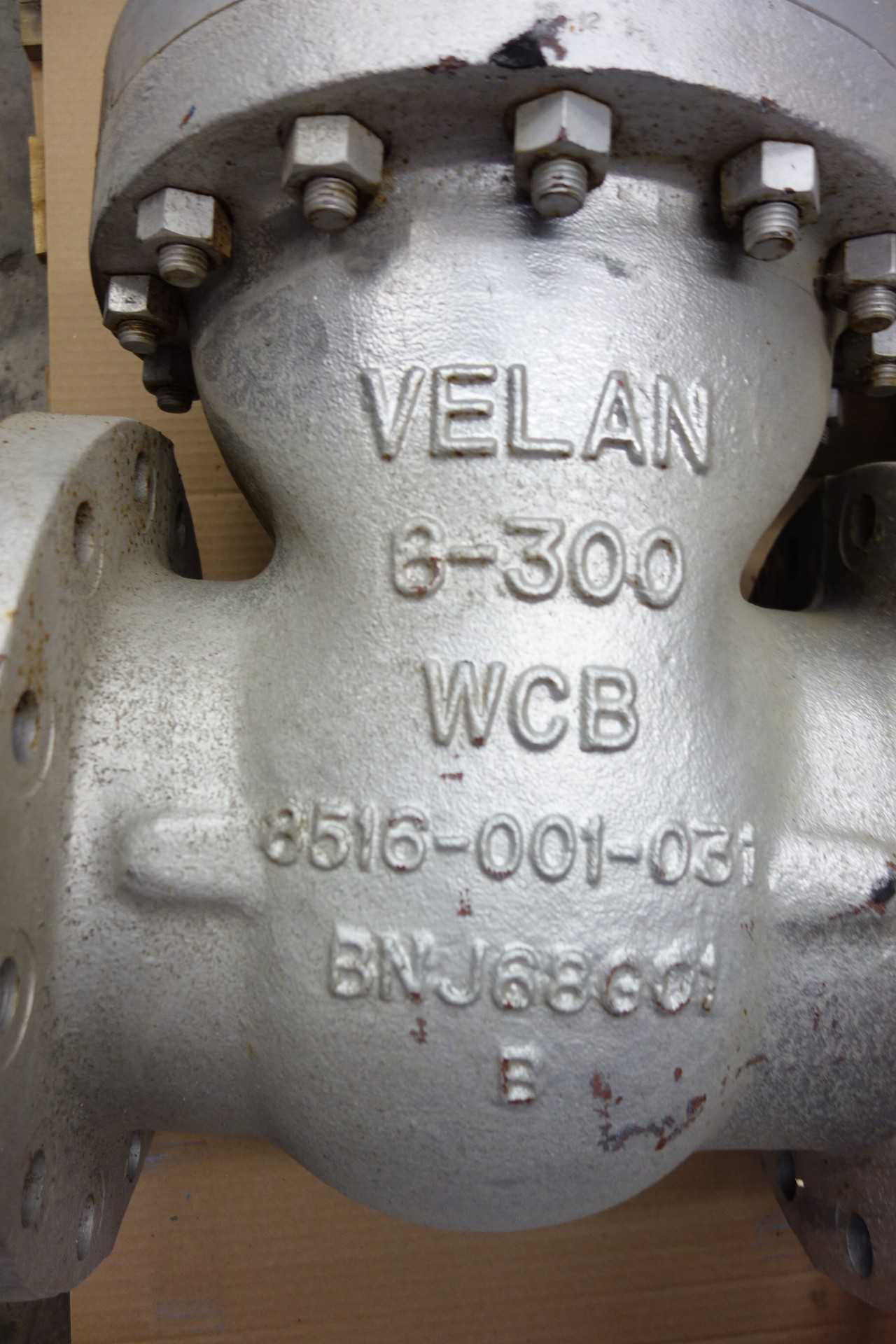LOT OF 2 VELAN GATE VALVES - VALVES
