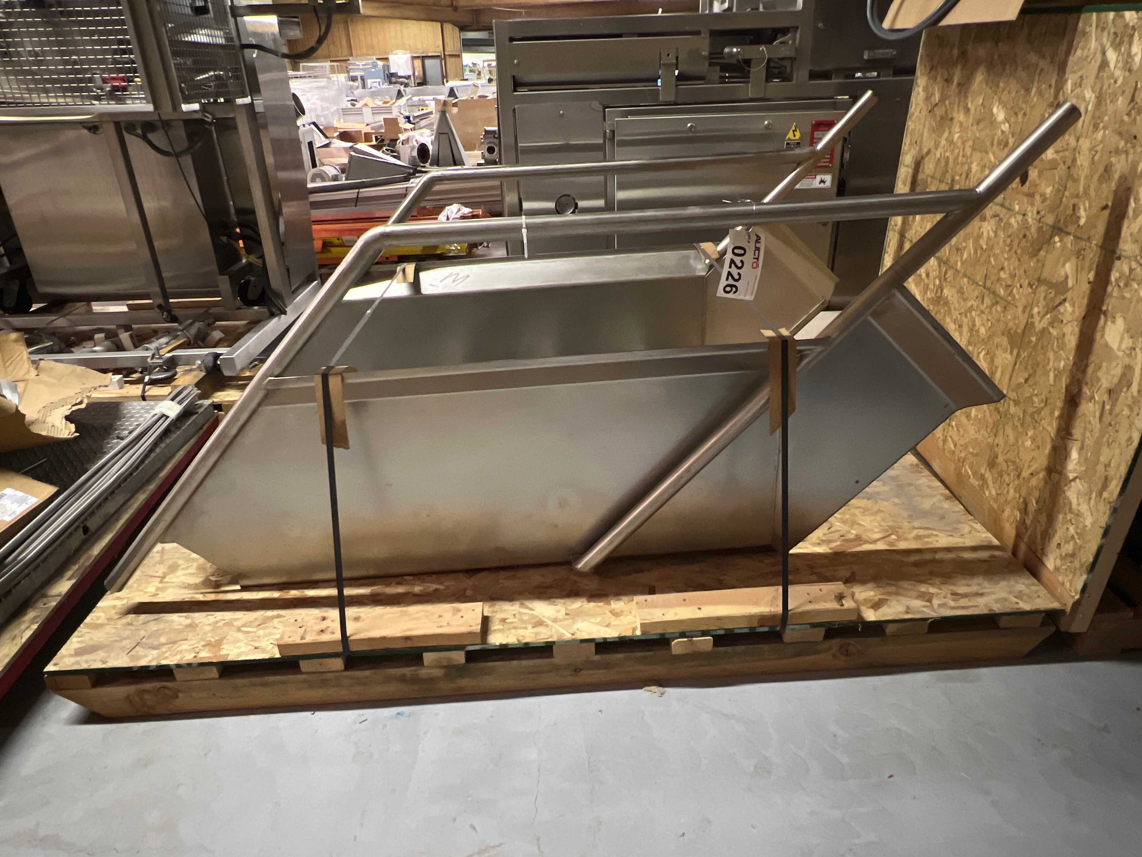 Non-Stationary Stainless Steel 5 Step Staircase