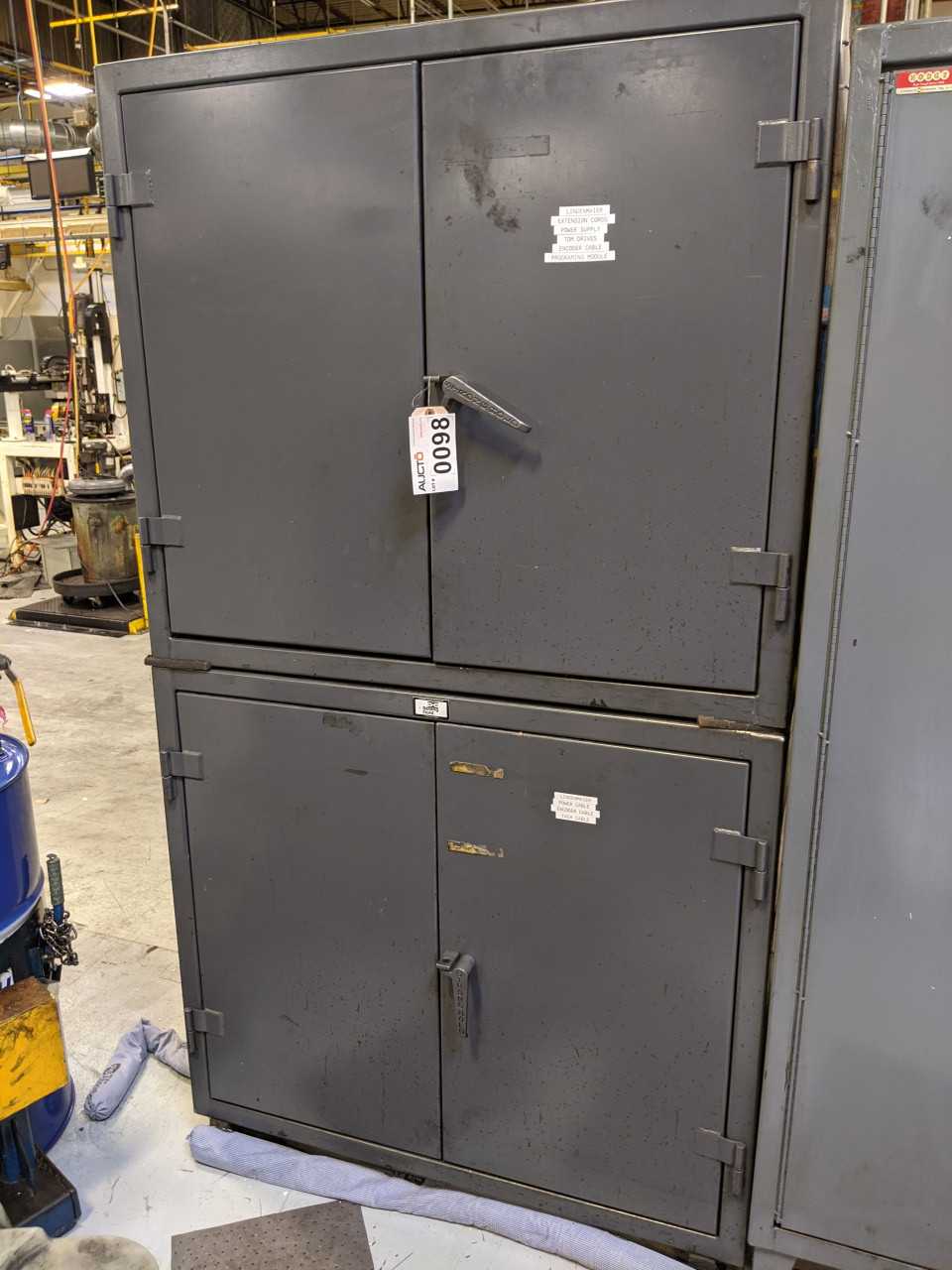 2x Stronghold .43.5-242G Steel Cabinets, contents excluded - TOOL STORAGE