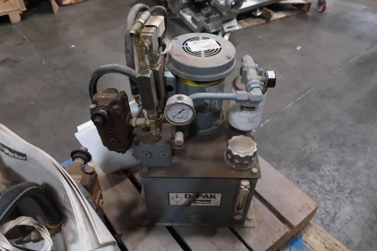LOT OF 2 PARKER D51.3T30P0/20 HYDRAULIC POWER UNITS - HYDRAULIC POWER UNIT