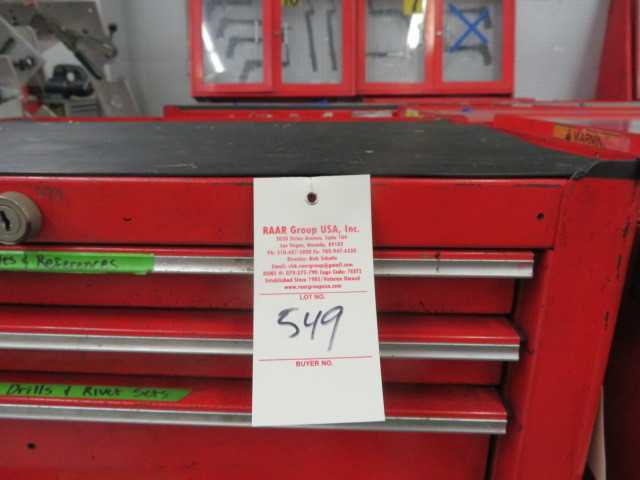 7 Drawer Tool Box Snap On - MISCELLANEOUS