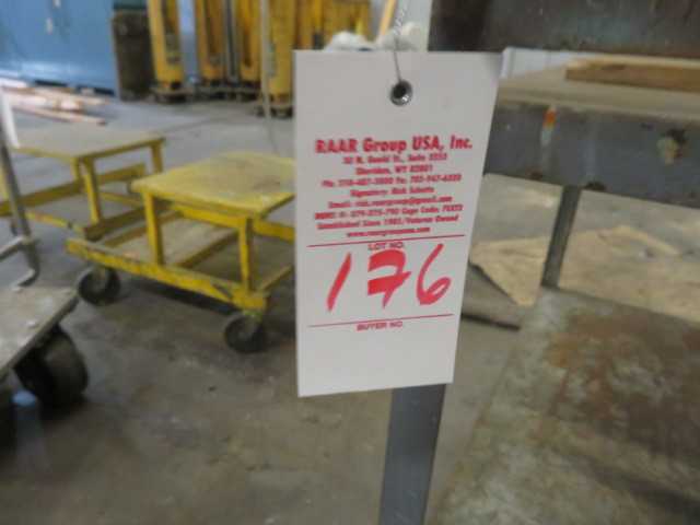 Metal Cart, no contents - MISCELLANEOUS