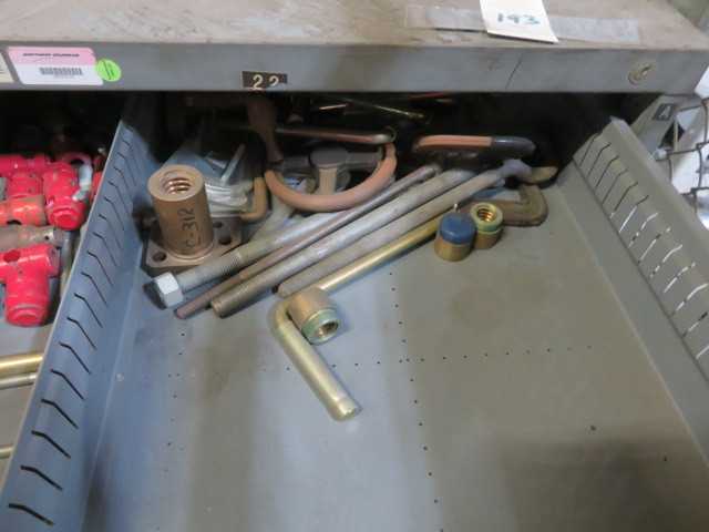 5 Drawer Vidmar Cabinet with Contents - MISCELLANEOUS