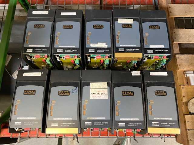 Lot of 10 Atlas Copco TC-52 P-N Power Macs Controller 4240-0410-81 Drives - Used - Bench Tested - MOTOR DRIVES