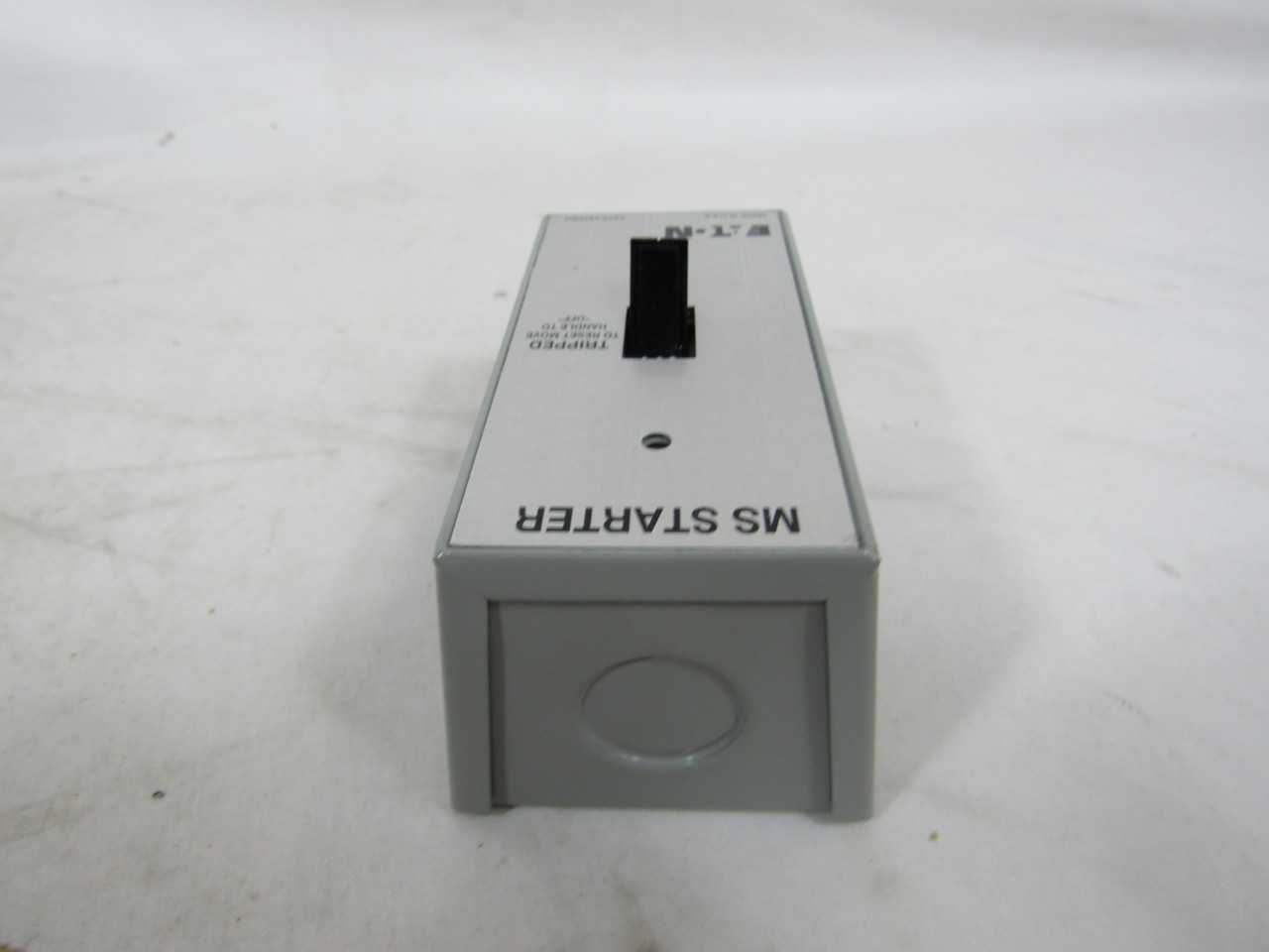 Quantity of 1 New Surplus Eaton 369D454G01 Enclosed Starter Motor Operator 10P 120V 0.25 HP - ELECTRIC MOTORS