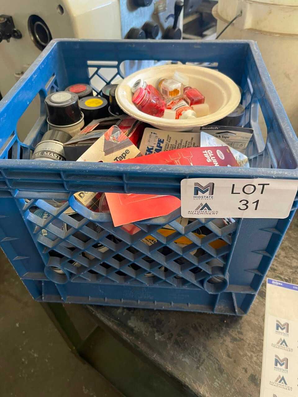 Assortment of paints - ELECTRIC POWER TOOLS