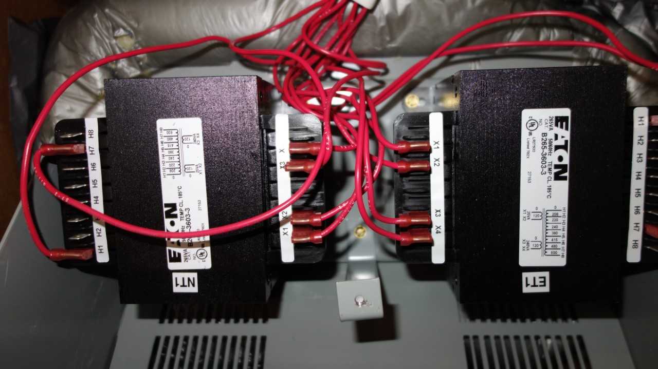 EATON 68C8229G01 400A TRANSFORMER PACK W/ B265-3603-3 - CONTROL TRANSFORMERS