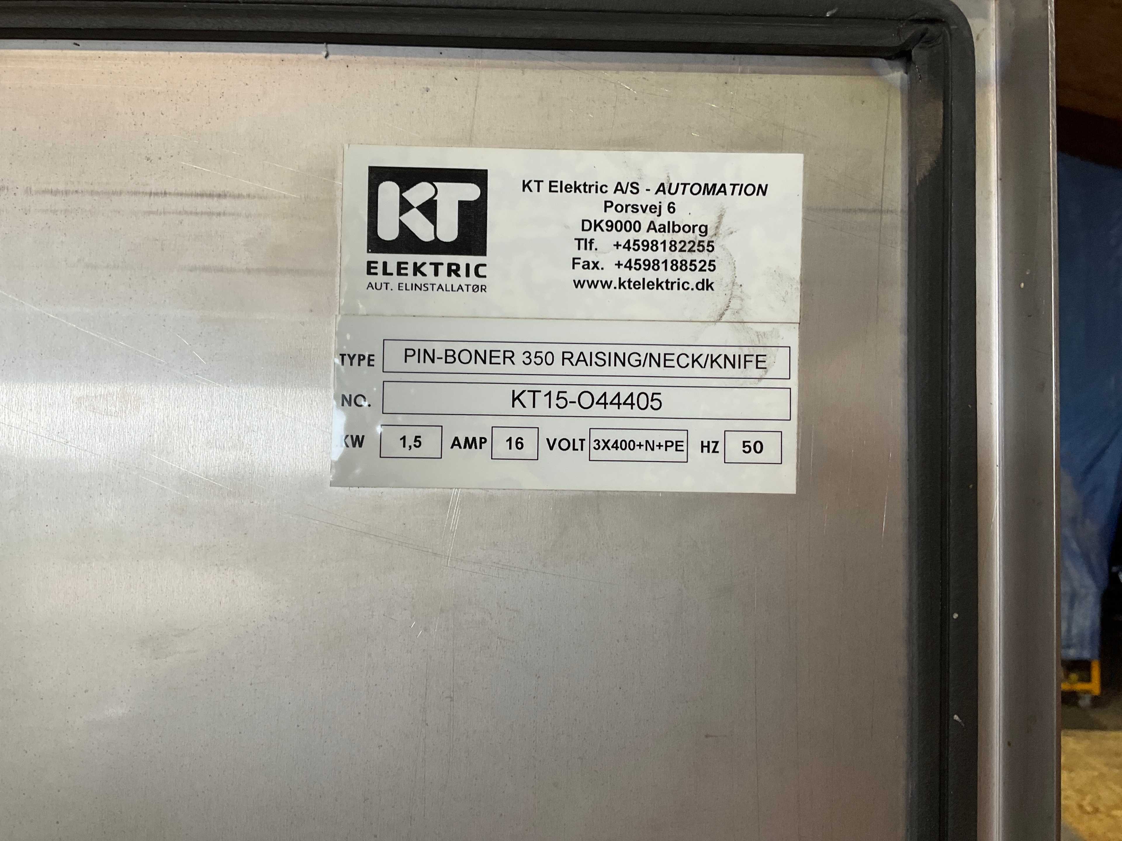 UNI-FOOD TECHNIC 350NK PINBONE FISH PROCESSING MACHINE - FISH PROCESSING MACHINERY