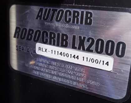 Robocrib LX2000 Tool Crib - TOOL STORAGE