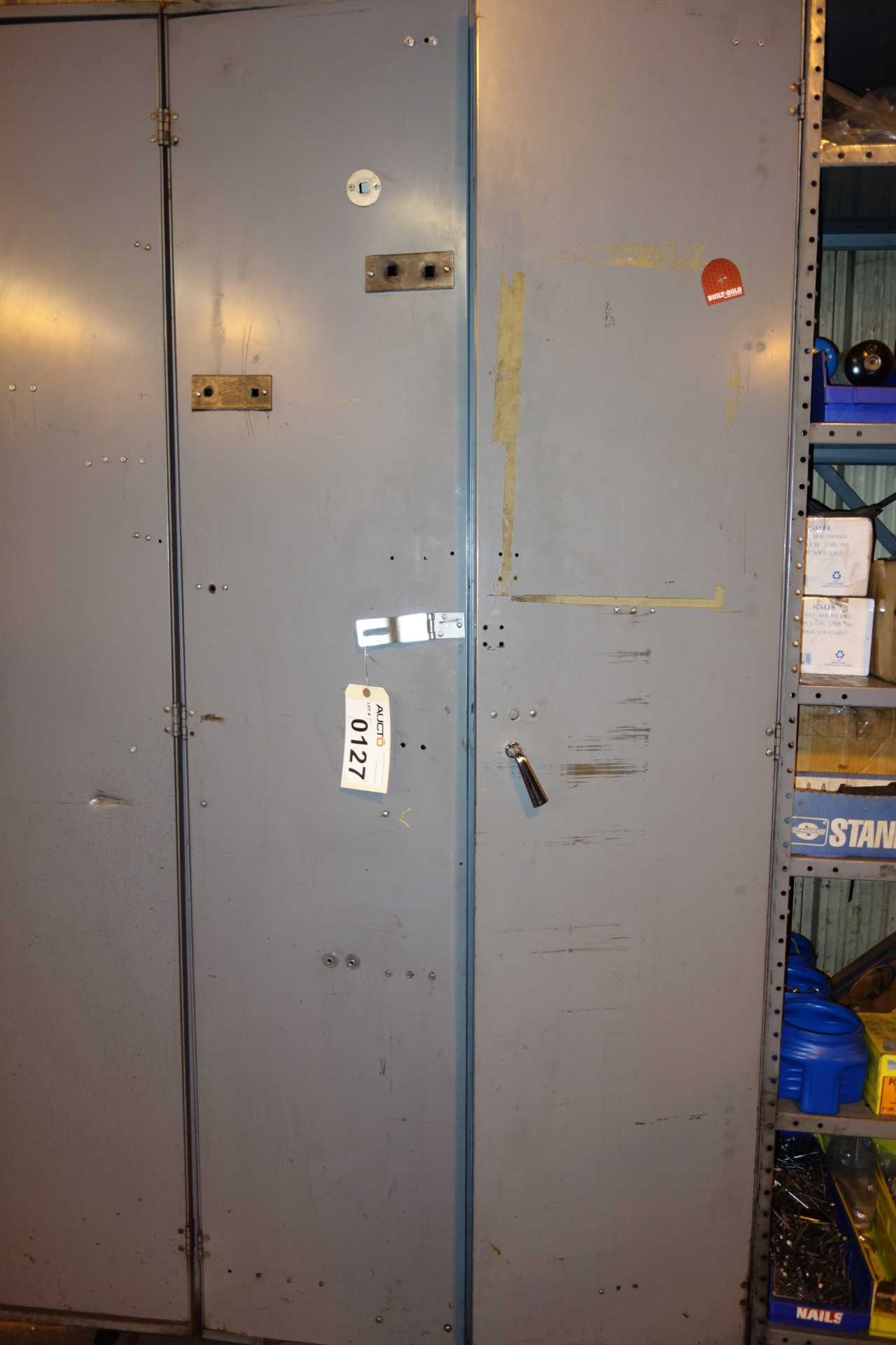 CONTENTS WITH CABINET, PNEUMATIC TOOL PARTS - TOOL STORAGE
