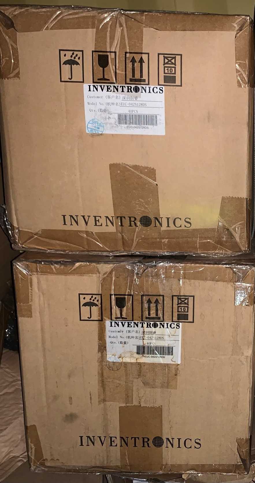 New - Lot of 80 - Inventronics EUC-042S128DS LED Power Supply Driver - ELECTRICAL COMPONENTS