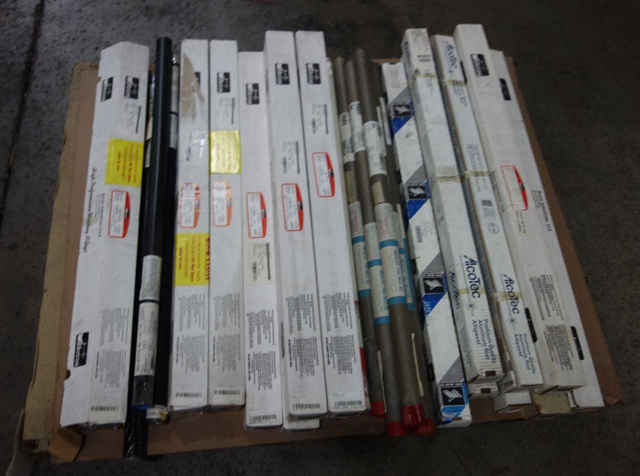 LOT OF ASSORTED WEDLING ELECTRODES - HAND TOOLS