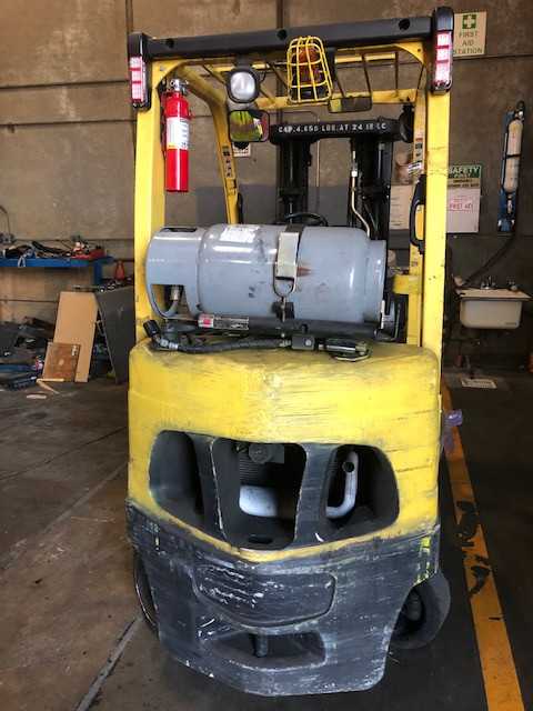 2005 Hyster S3XM sitdown LP counterbalance, Downey, CA - FORKLIFTS