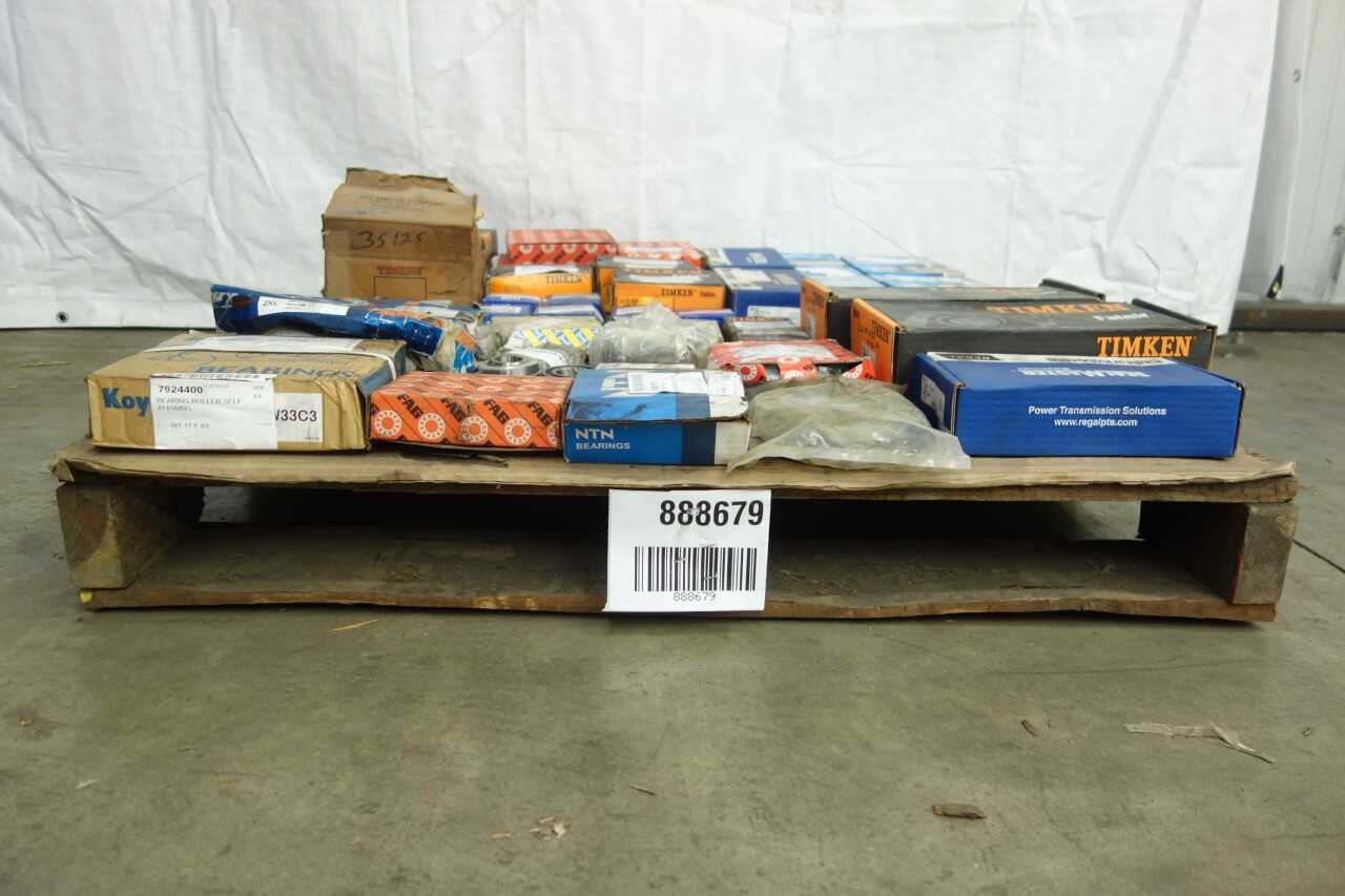 PALLET OF ASSORTED BEARINGS - BEARINGS