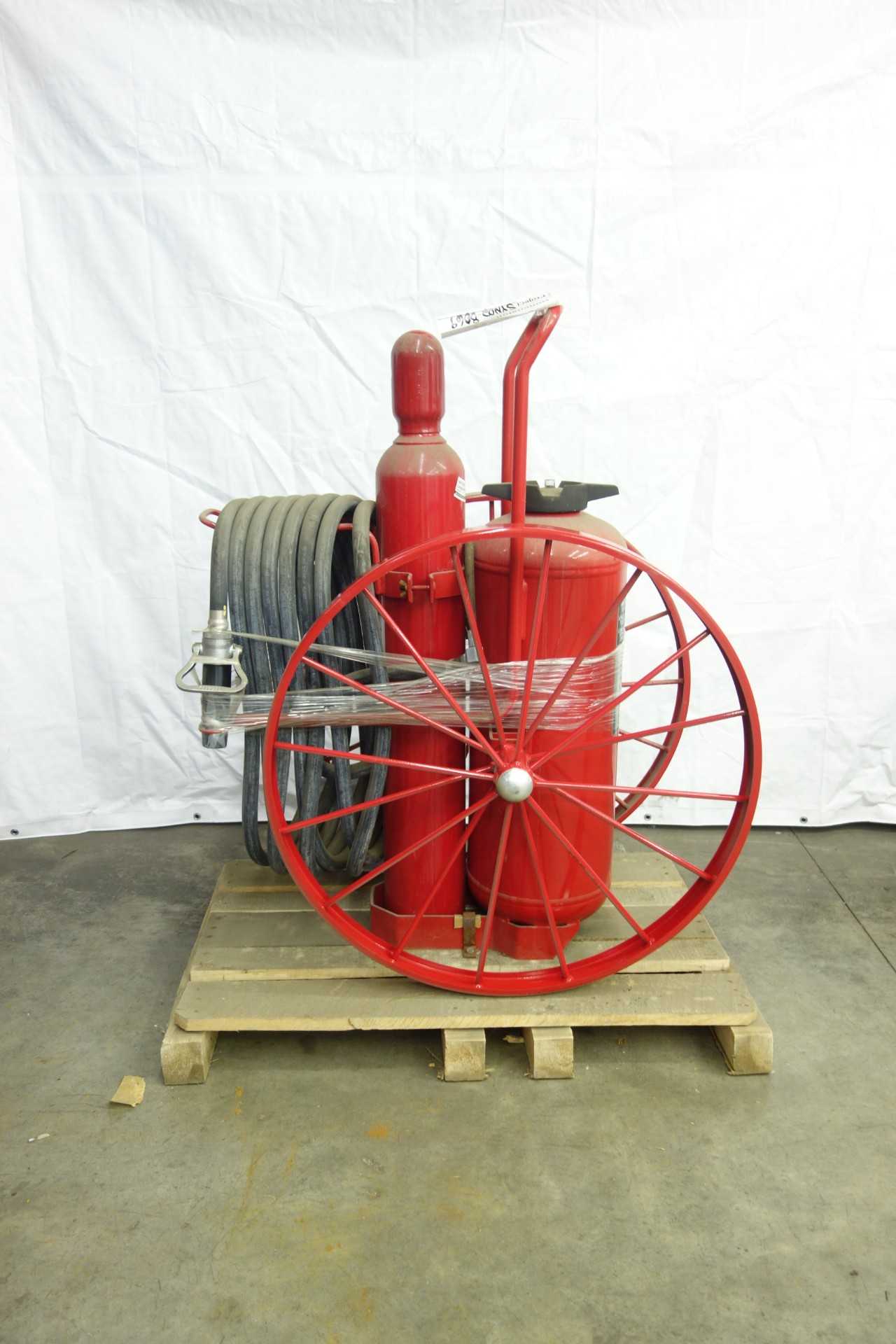 ANSUL WHEELED 150 LB EXTINGUISHER - SAFETY EQUIPMENT