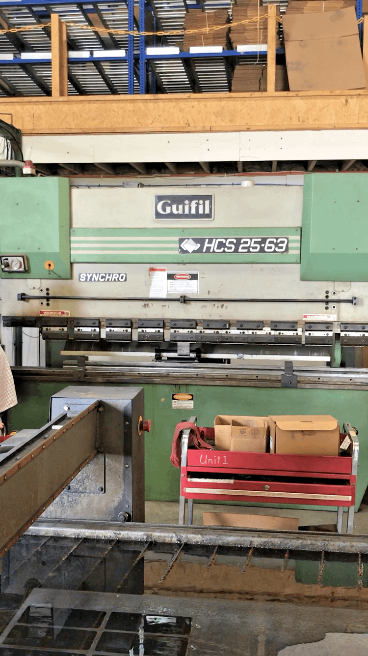 Guifil 70 Ton x 8ft CNC Press Brake HCS 25-63 - PRESS BRAKES