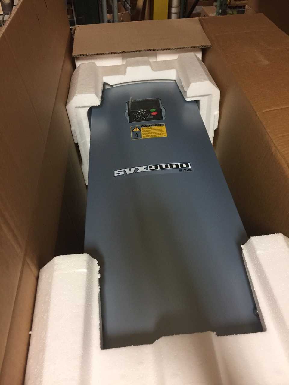Lot of Eaton SVX075A1-4A1N1 Frequency Drive - MOTOR DRIVES