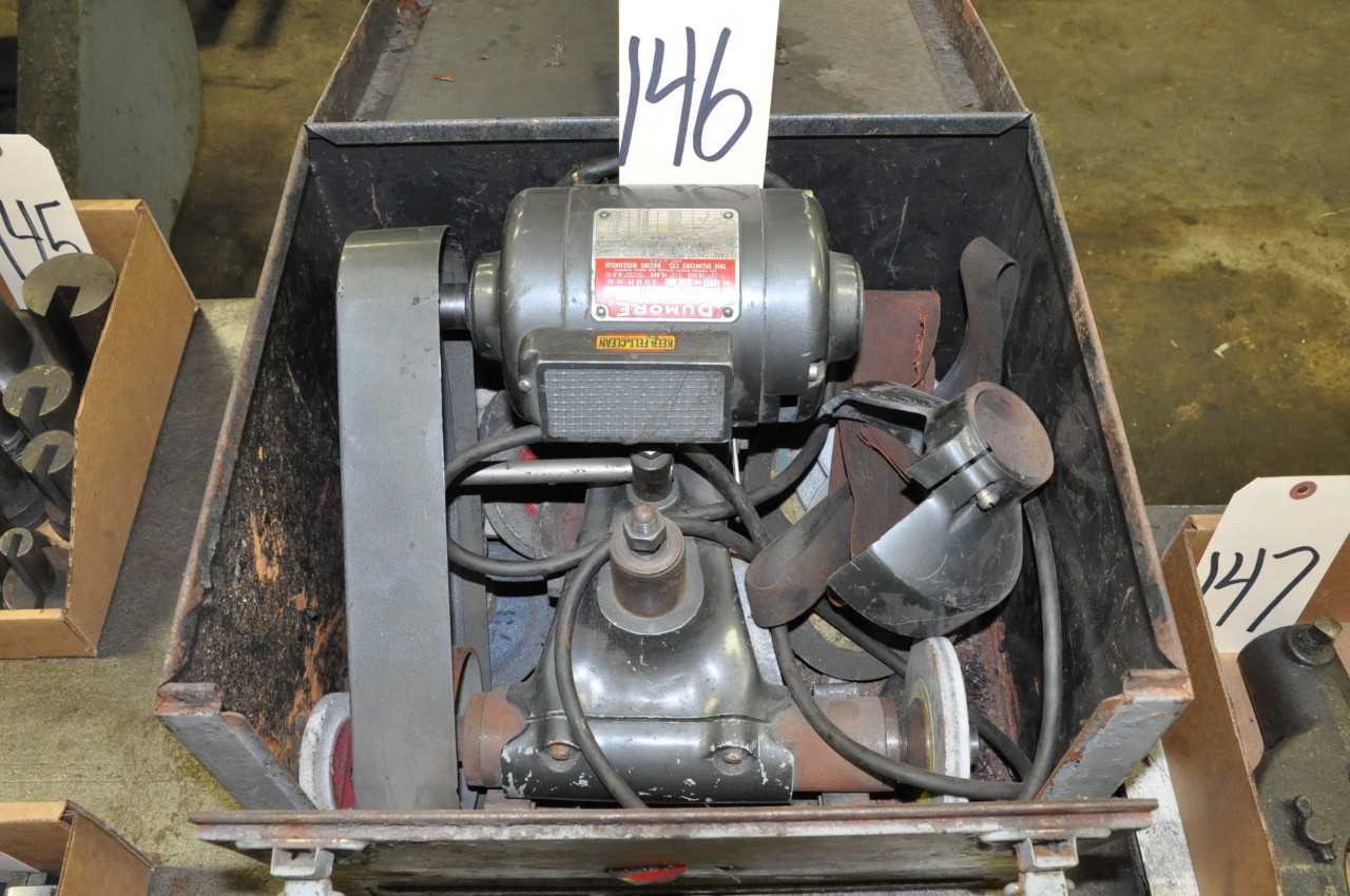 Dumore Tool Post Grinder    th Case - GRINDING MACHINES