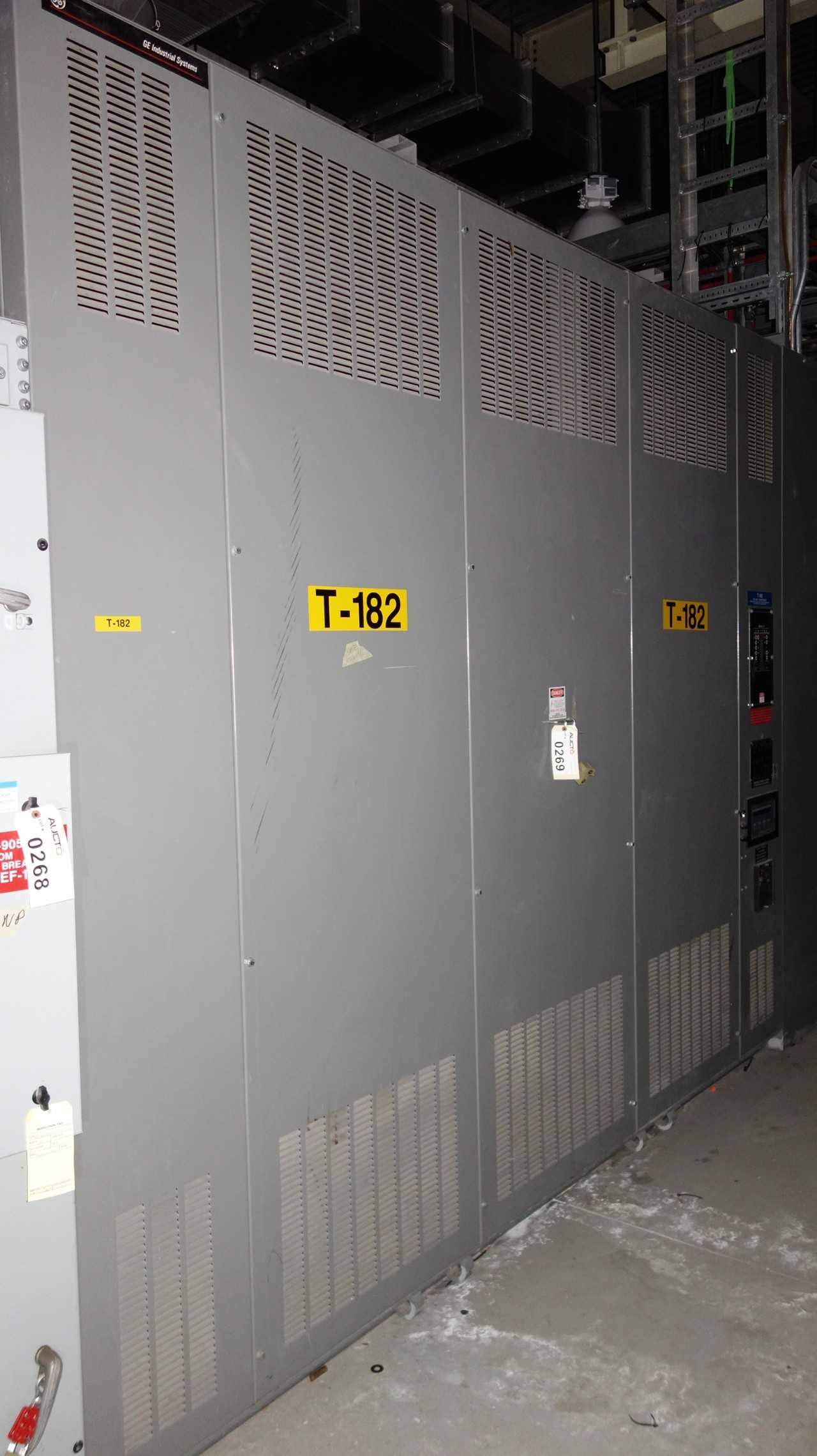 GE 2500 KVA DRY TRANSFORMER - CONTROL TRANSFORMERS