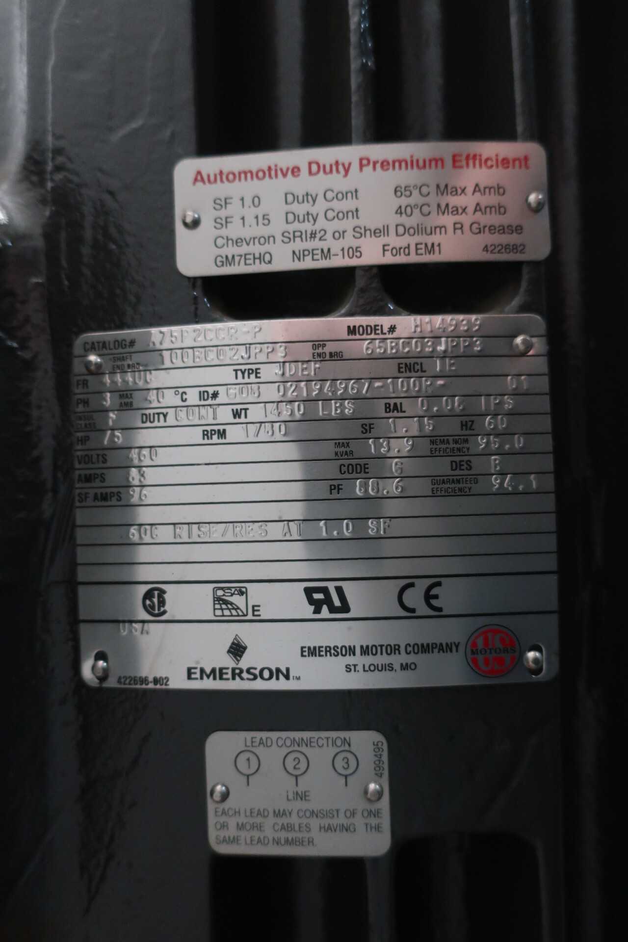 NEW US MOTORS AC MOTOR - ELECTRIC MOTORS
