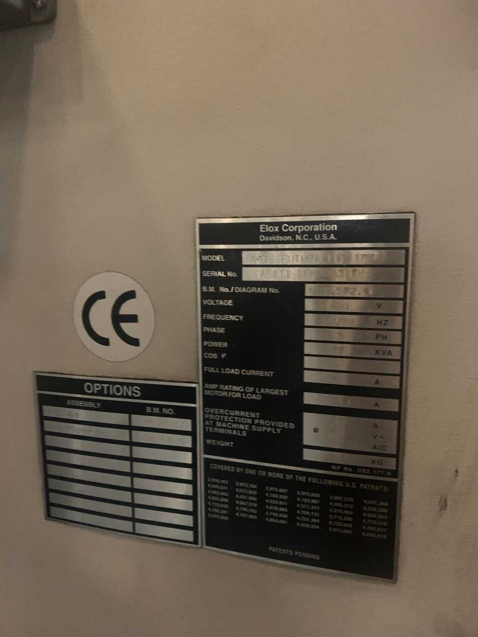 AGIE Mondo Model 2 Ram EDM Machine - EDM MACHINE PARTS