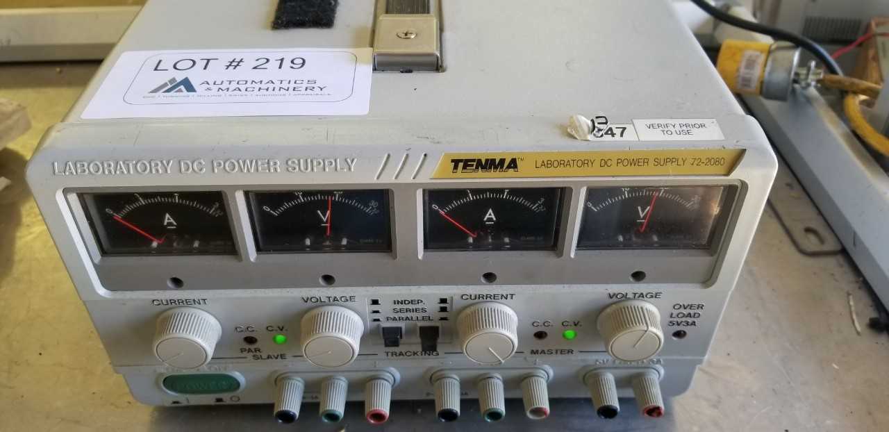 Tenma DC Power Supply - METAL INSPECTION EQUIPMENT Tenma DC Power Supply - METAL INSPECTION EQUIPMENT